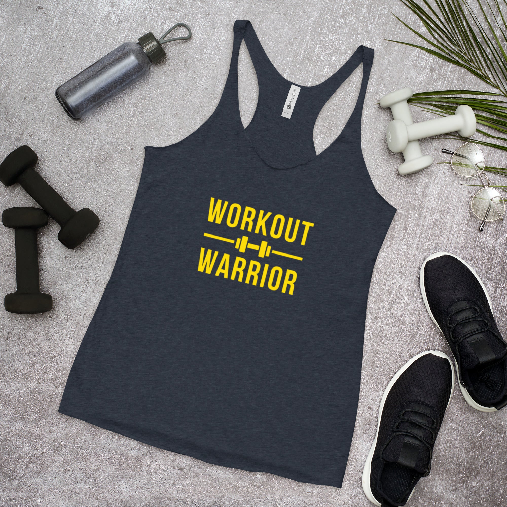 Workout Warrior Racerback Tank | Available in 3 colors